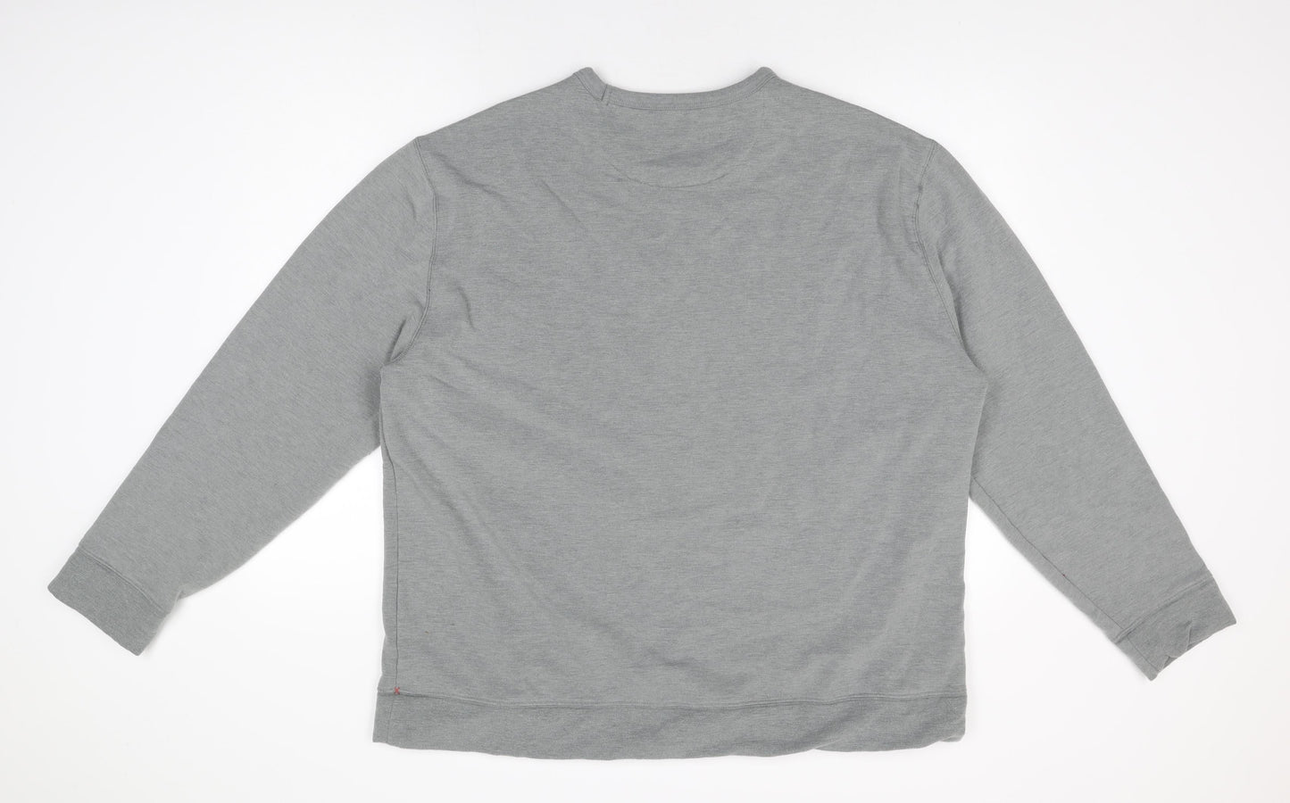 Mens UK Size 2XL JACHS Grey Pullover Sweatshirt