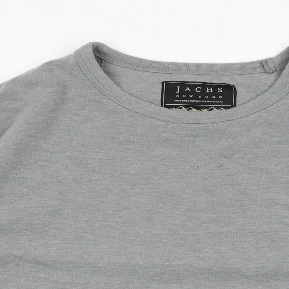 Mens UK Size 2XL JACHS Grey Pullover Sweatshirt