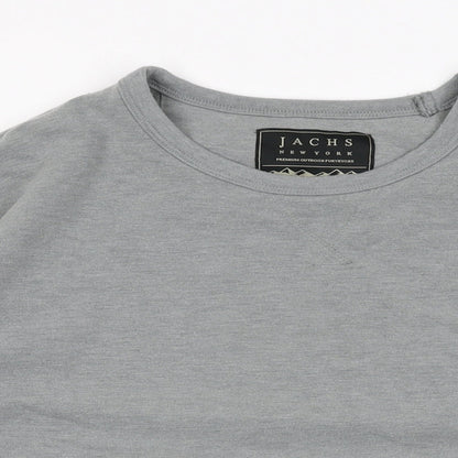 Mens UK Size 2XL JACHS Grey Pullover Sweatshirt