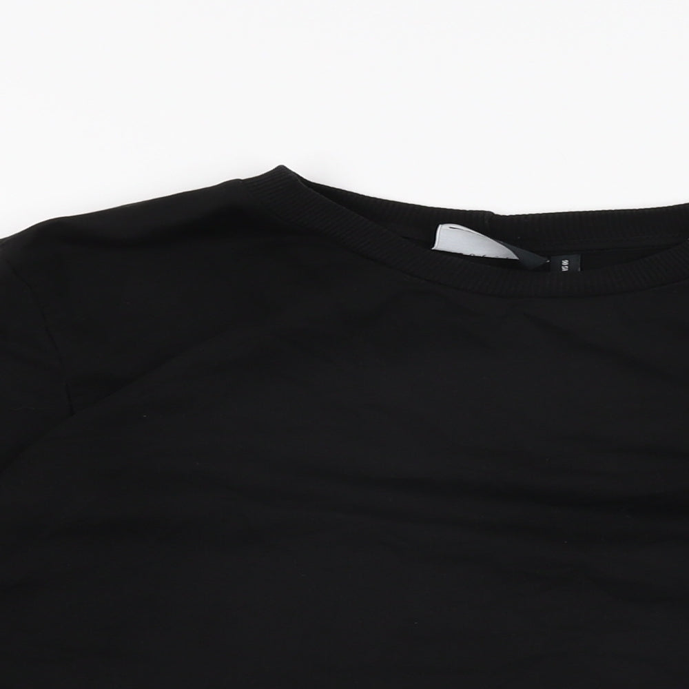 Womens UK Size 10 ASOS Black Pullover Sweatshirt