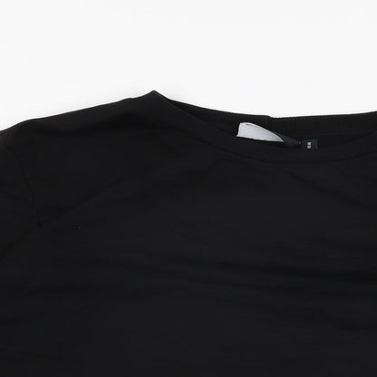 Womens UK Size 10 ASOS Black Pullover Sweatshirt