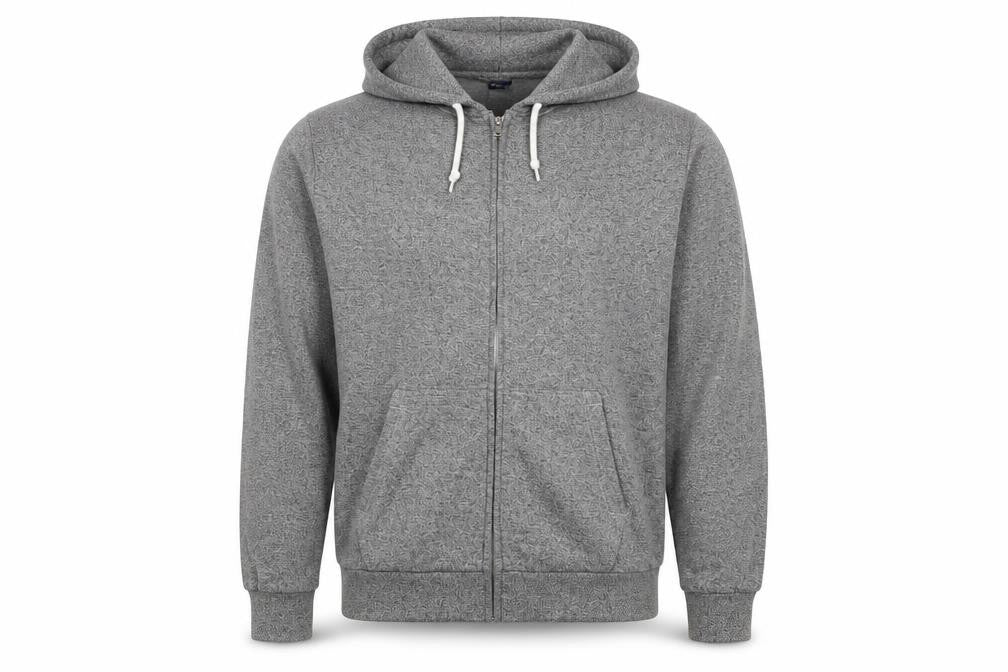Mens UK Size M H&M Grey Full Zip Hoodie