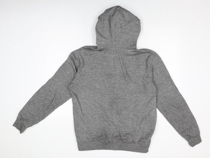 Mens UK Size M H&M Grey Full Zip Hoodie