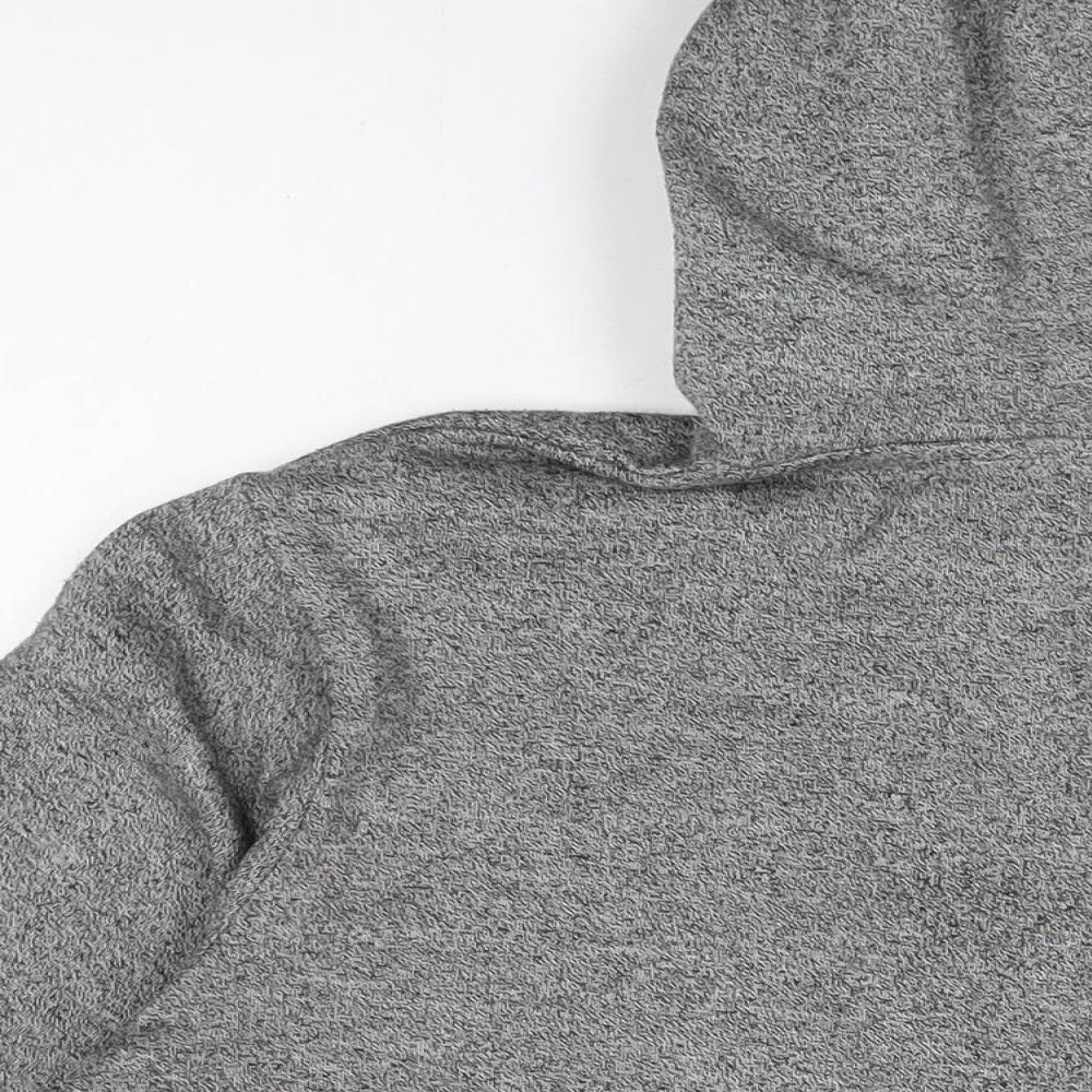 Mens UK Size M H&M Grey Full Zip Hoodie