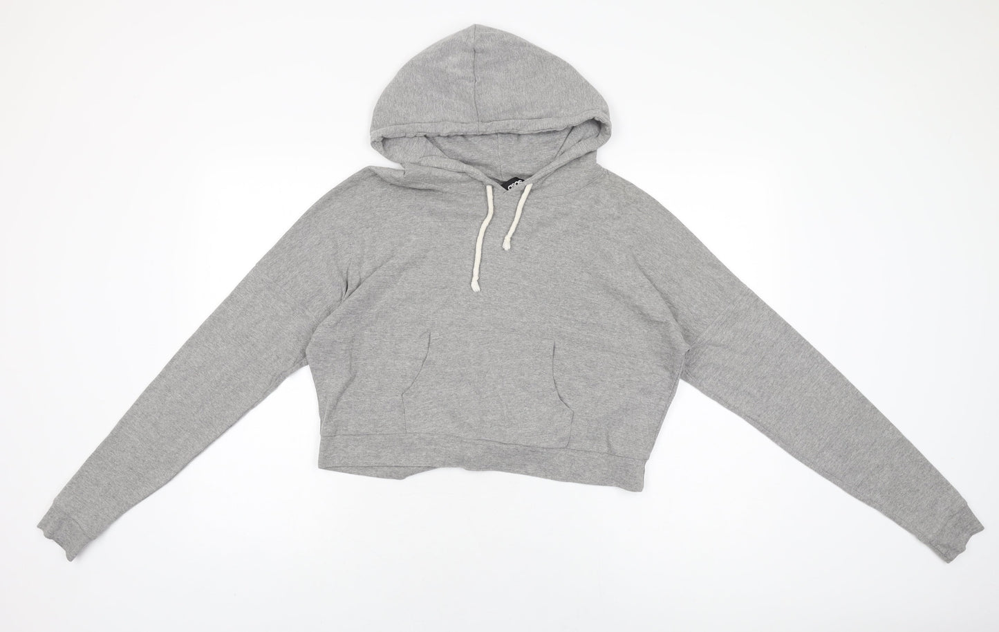 Womens UK Size 8 ASOS Grey Pullover Hoodie
