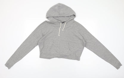 Womens UK Size 8 ASOS Grey Pullover Hoodie