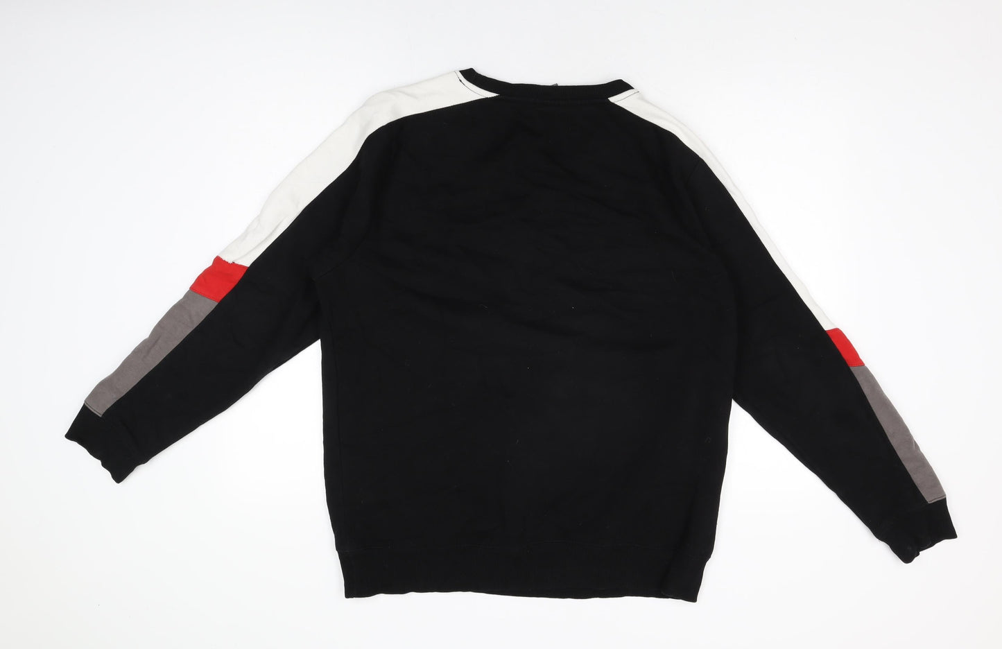 Mens UK Size XL Beck & Hersey Black Pullover Sweatshirt