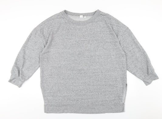 Gap Womens Grey Cotton Pullover Sweatshirt Size 2XL Pullover