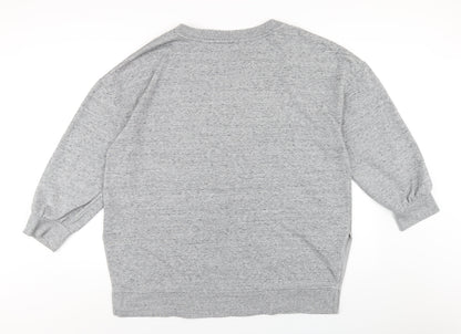 Gap Womens Grey Cotton Pullover Sweatshirt Size 2XL Pullover