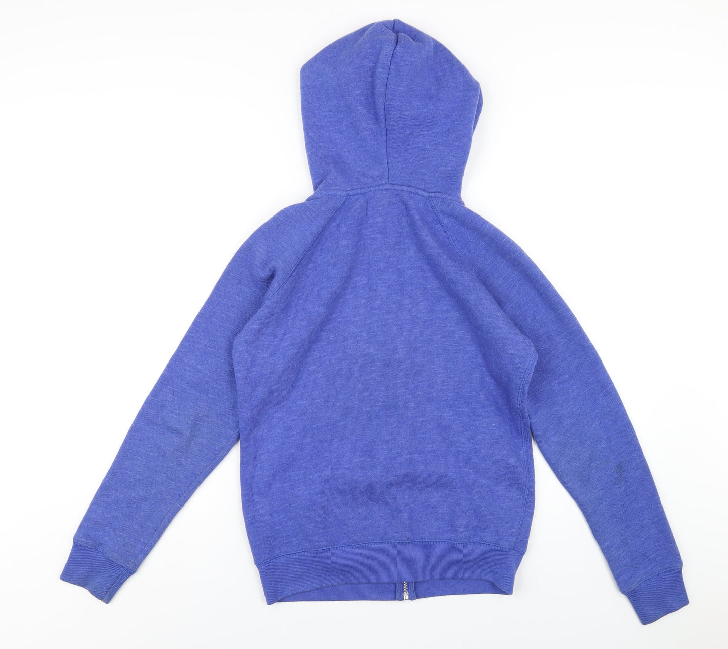 Womens UK Size 10 Jack Wills Blue Full Zip Hoodie