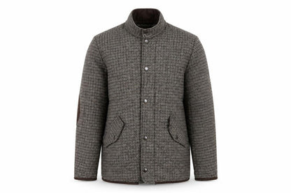 Mens UK Size S Sterling Brown Quilted Coat