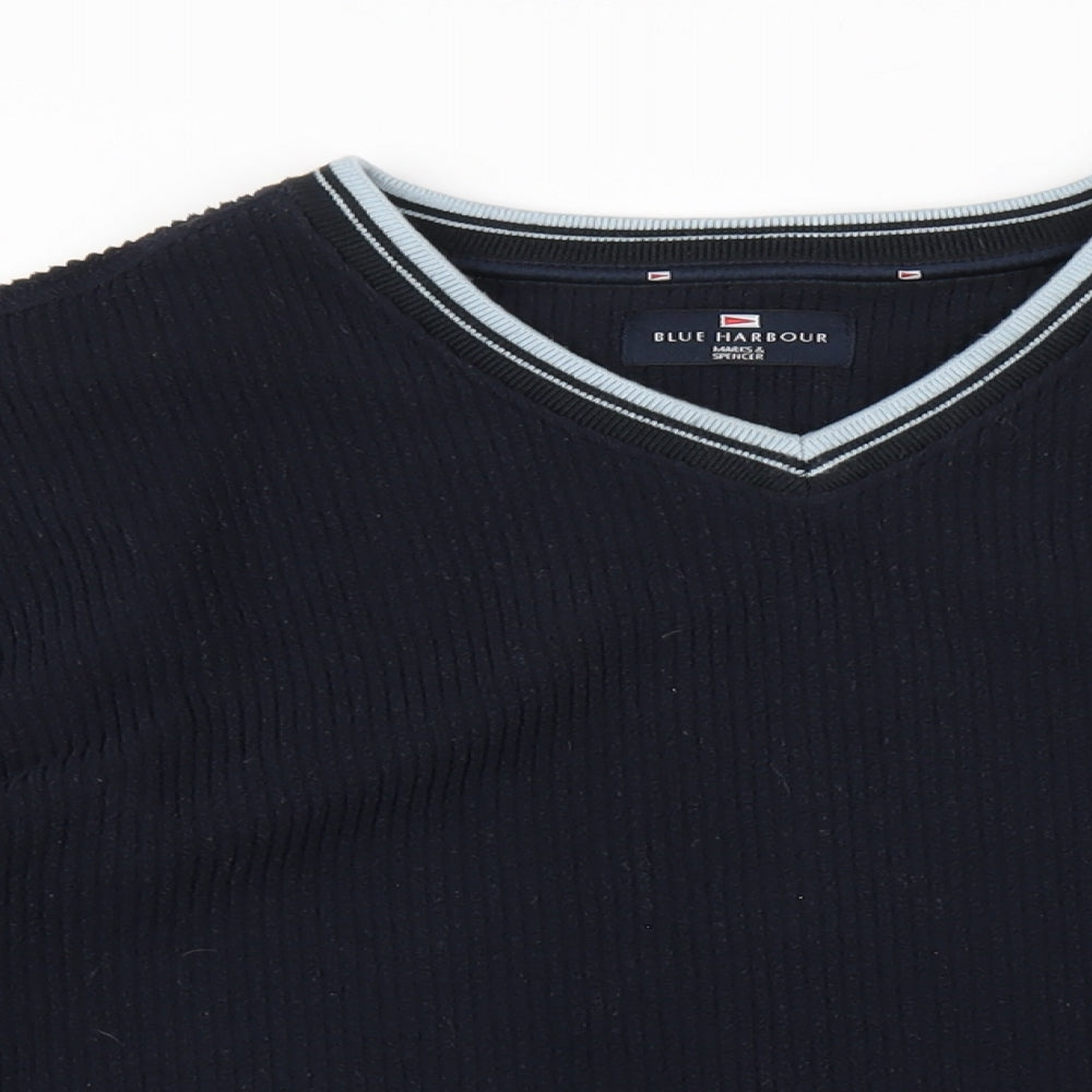 Mens UK Size XL Blue Harbour Blue Pullover Sweatshirt