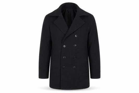 Mens UK Size S Ben Smith Grey Overcoat