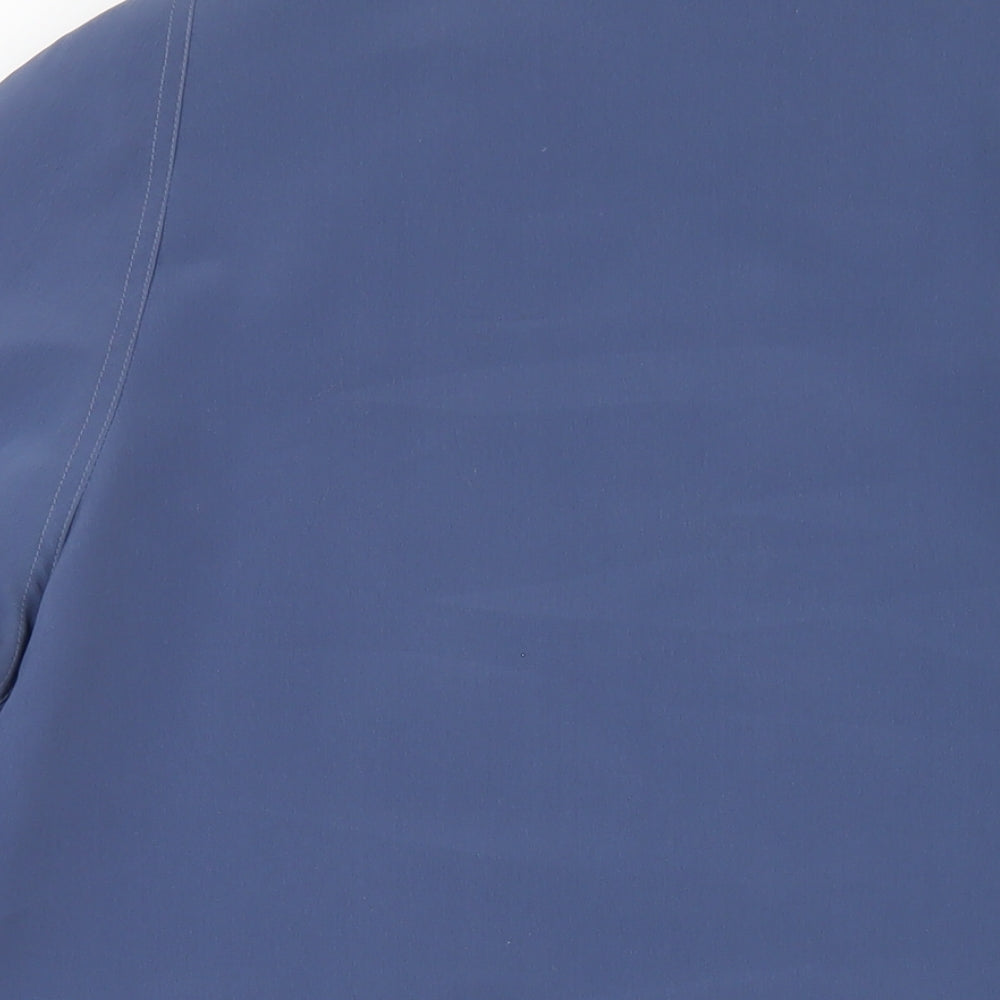 Womens UK Size 16 EWM Blue Rain Coat