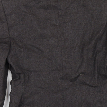 Womens UK Size 8 Marks and Spencer Regular Grey Blazer