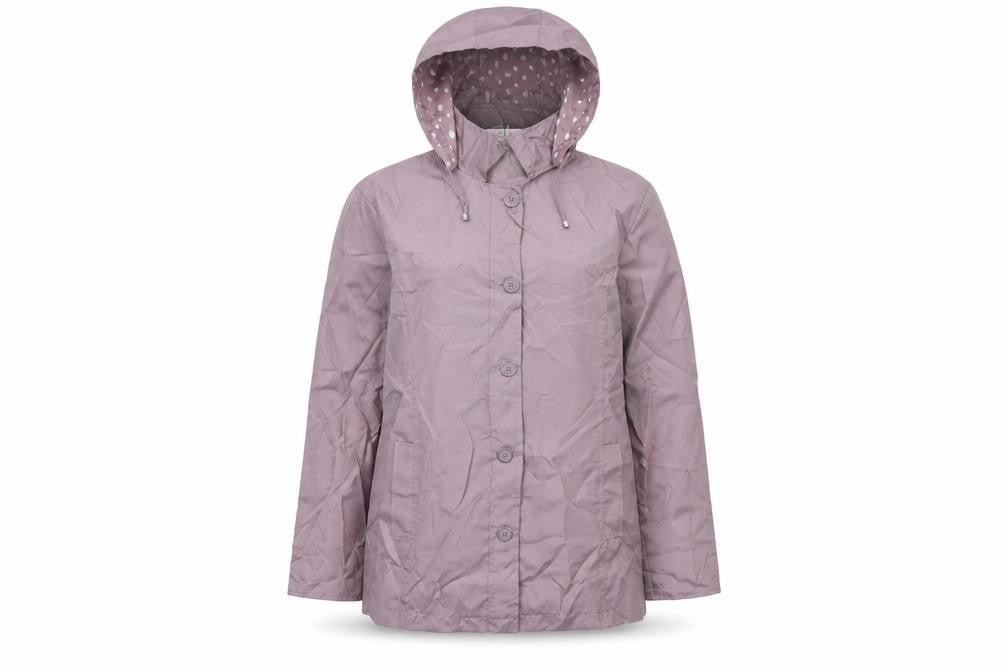 Womens UK Size 14 Anne De Lancay Purple Rain Coat