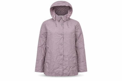 Womens UK Size 14 Anne De Lancay Purple Rain Coat