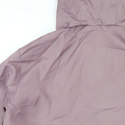 Womens UK Size 14 Anne De Lancay Purple Rain Coat