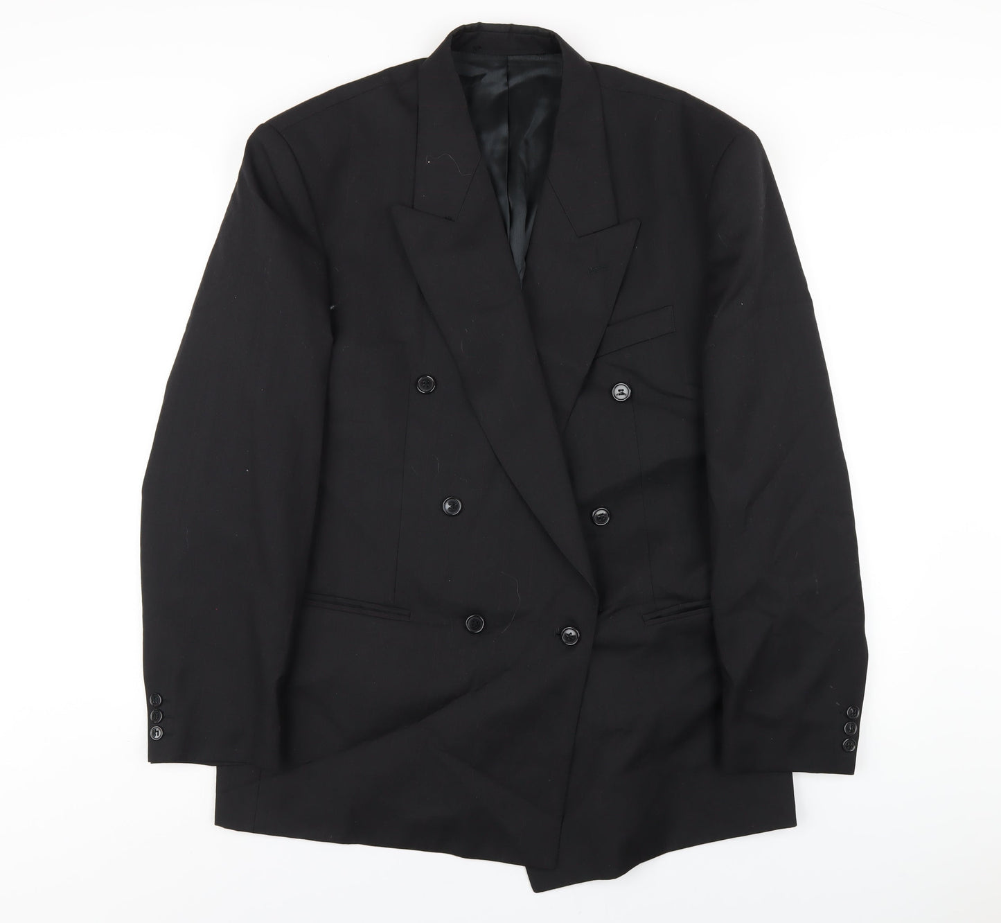 Mens UK Size 42 Horne Brothers Regular Black Suit Jacket
