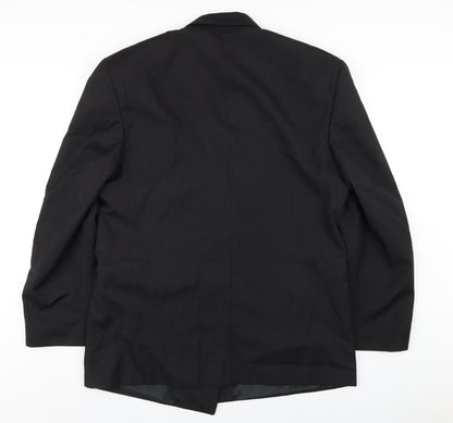 Mens UK Size 42 Horne Brothers Regular Black Suit Jacket