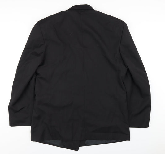 Mens UK Size 42 Horne Brothers Regular Black Suit Jacket