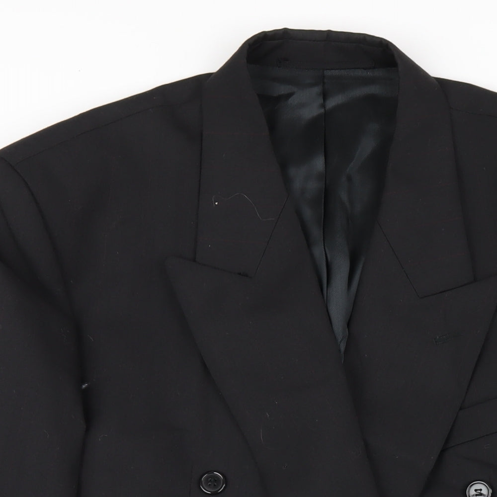 Mens UK Size 42 Horne Brothers Regular Black Suit Jacket