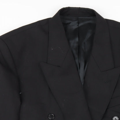 Mens UK Size 42 Horne Brothers Regular Black Suit Jacket