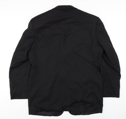 Mens UK Size 42 Marks and Spencer Regular Black Suit Jacket