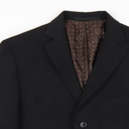 Mens UK Size 40 Marks and Spencer Regular Black Suit Jacket