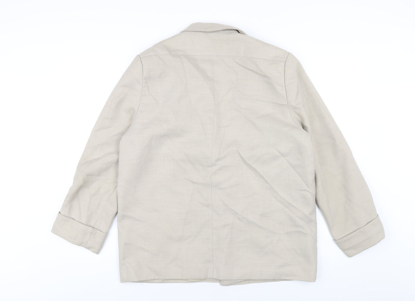 Womens UK Size 14 Miss Smith Regular Beige Blazer