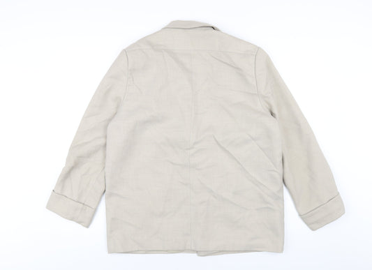 Womens UK Size 14 Miss Smith Regular Beige Blazer