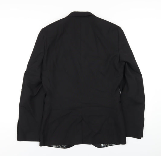 Mens UK Size 36 NEXT Regular Black Suit Jacket