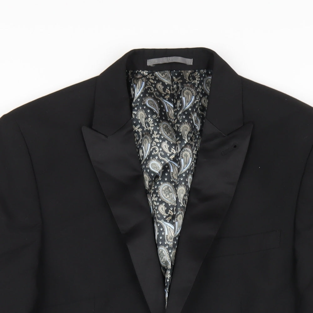 Mens UK Size 36 NEXT Regular Black Suit Jacket