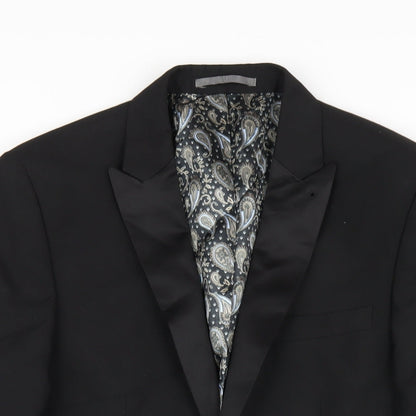 Mens UK Size 36 NEXT Regular Black Suit Jacket