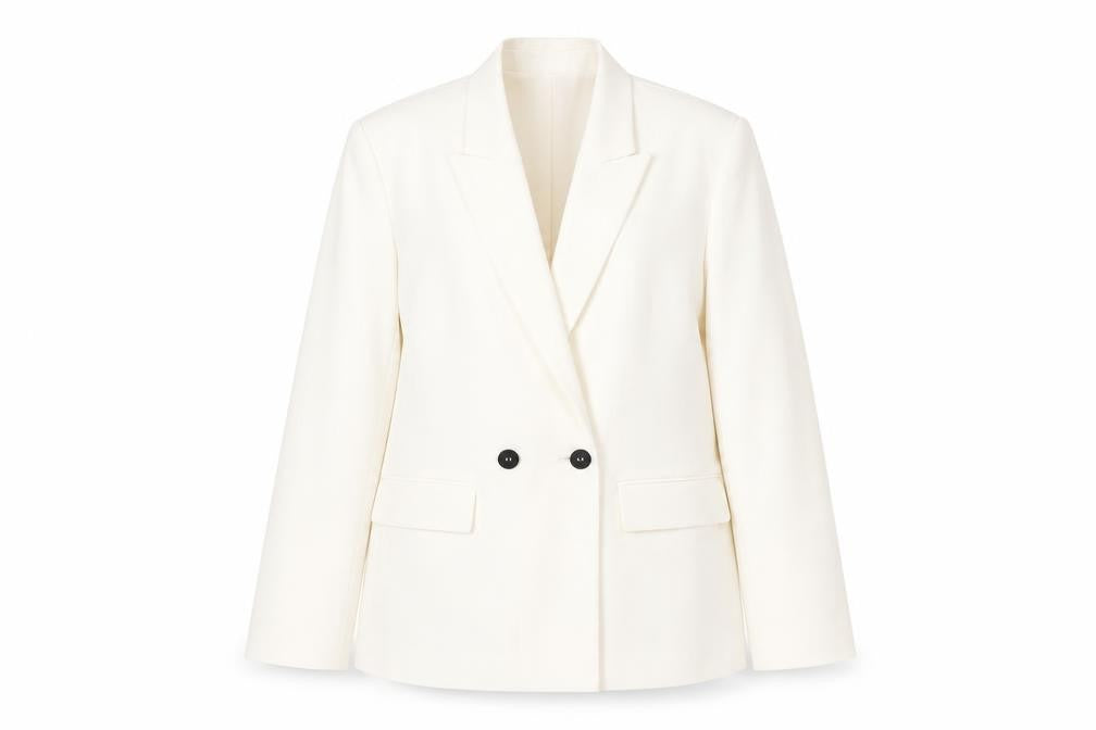 Womens UK Size XS Zara Regular White Blazer