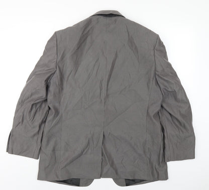 Mens UK Size 42 Marks and Spencer Regular Grey Suit Jacket