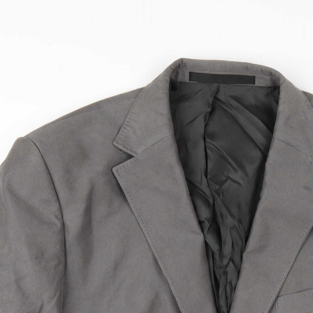 Mens UK Size 42 Marks and Spencer Regular Grey Suit Jacket