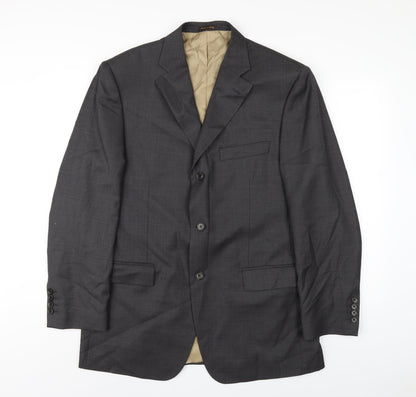 Mens UK Size 42 Marks and Spencer Regular Grey Suit Jacket