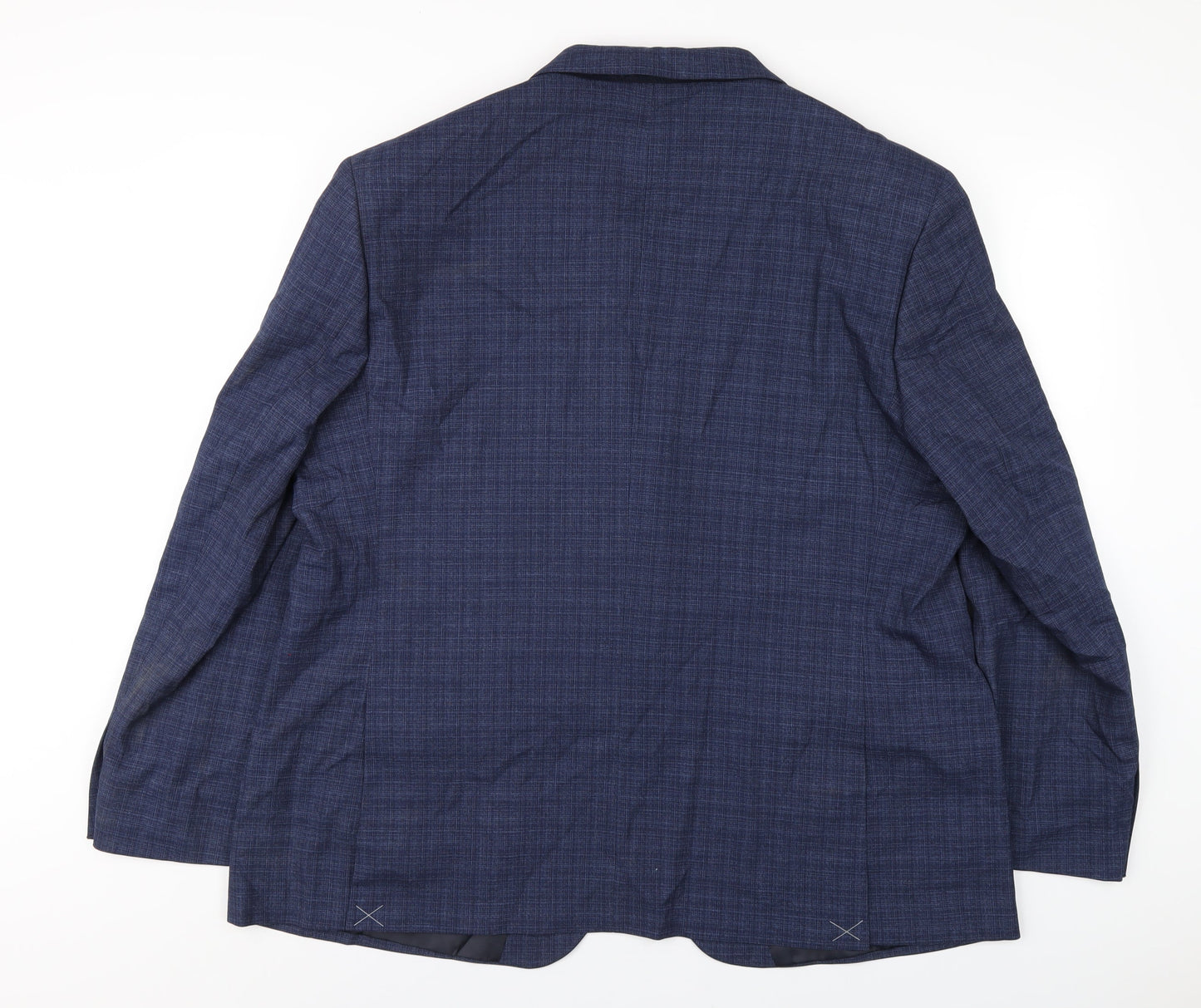 Mens UK Size 48 Marks and Spencer Regular Blue Suit Jacket