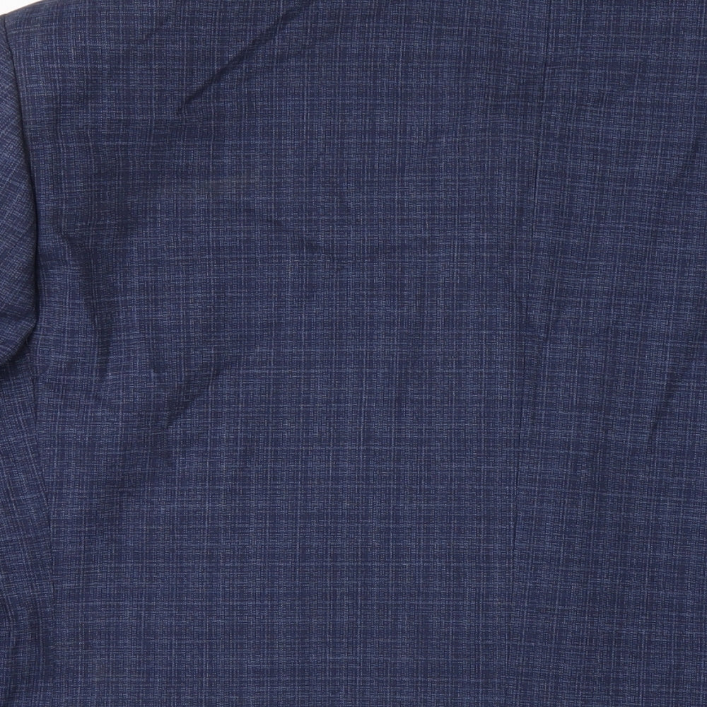 Mens UK Size 48 Marks and Spencer Regular Blue Suit Jacket