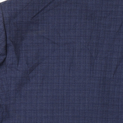 Mens UK Size 48 Marks and Spencer Regular Blue Suit Jacket