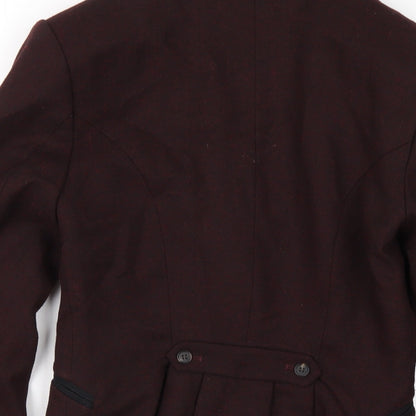 Womens UK Size 4 H&M Red Jacket