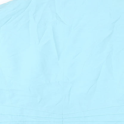 Country Casuals Womens Blue Jacket Size 16 Button