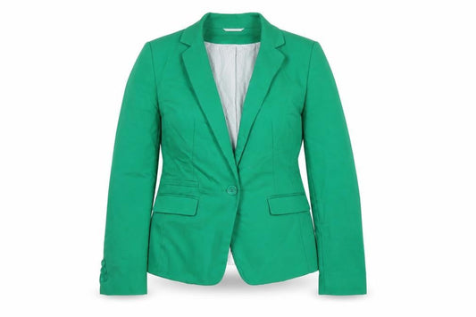Womens UK Size 10 Marks and Spencer Regular Green Blazer