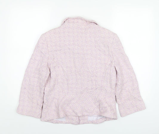 Womens UK Size 14 Kaliko Purple Jacket