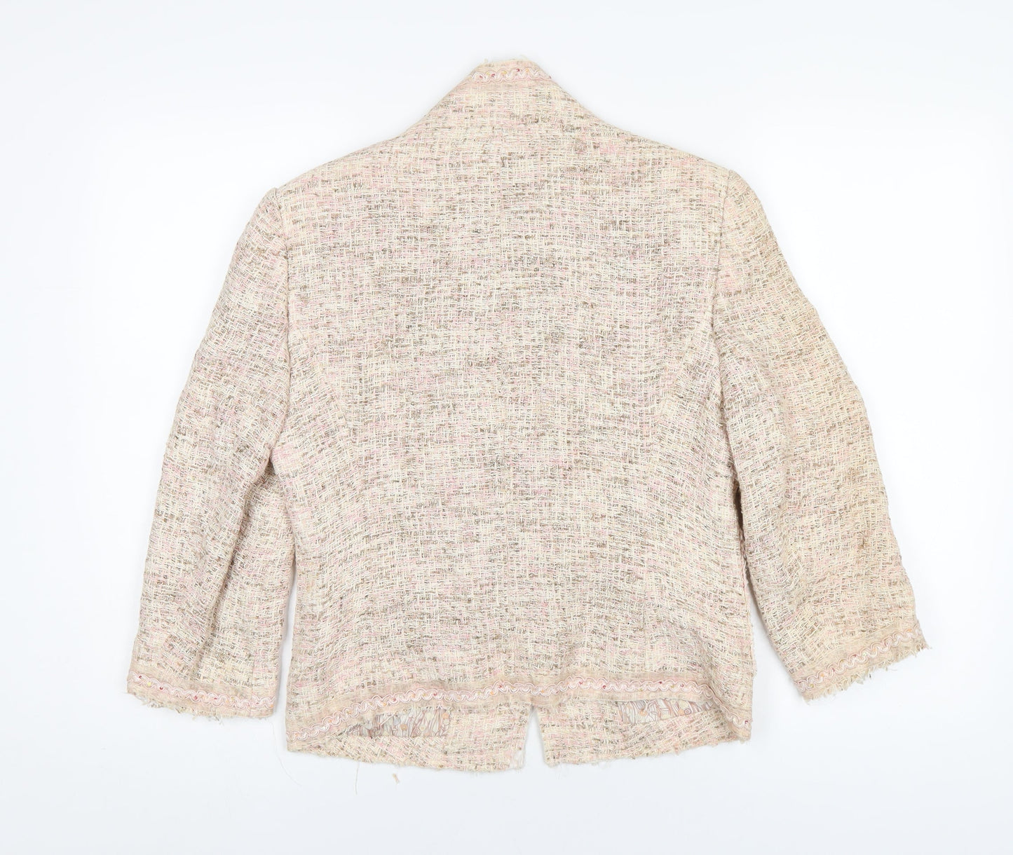 Womens UK Size 12 Marks and Spencer Beige Jacket