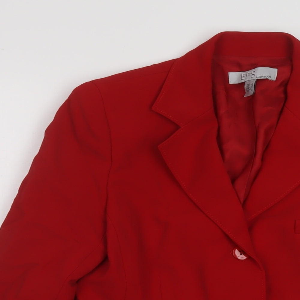 Womens UK Size 4 Episode Red Jacket