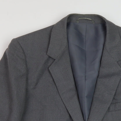 Mens UK Size 40 John Collier Regular Grey Suit Jacket