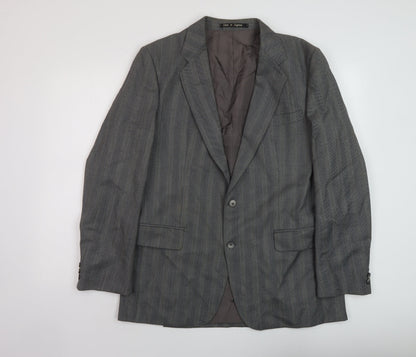 Mens UK Size 44 Eric Spencer Regular Grey Suit Jacket