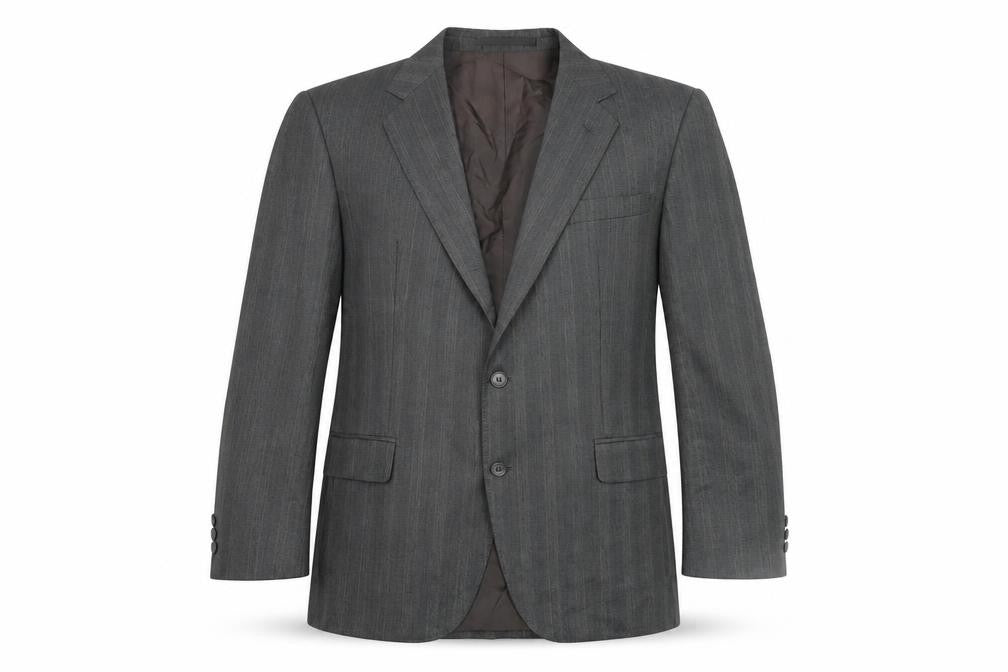 Mens UK Size 44 Eric Spencer Regular Grey Suit Jacket